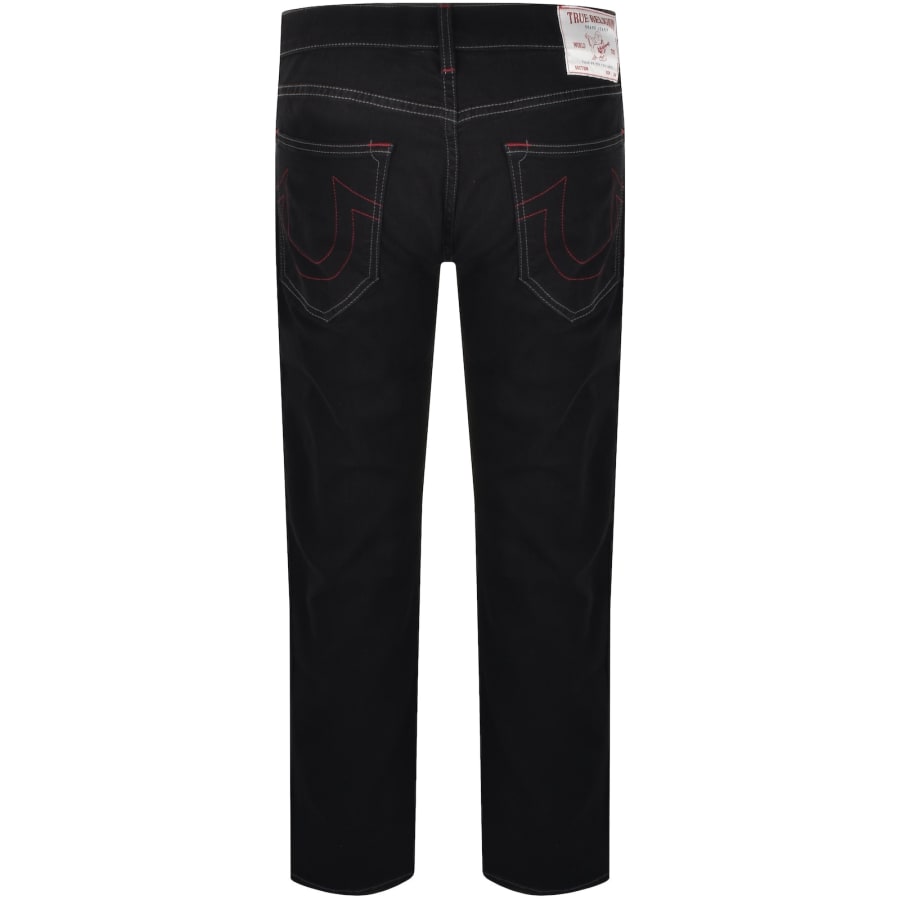 パンツ TRUE RELIGION Flared denims black JOEY MID RISE FLAP FLARE JEAN - Body Rinse Black | True Religion